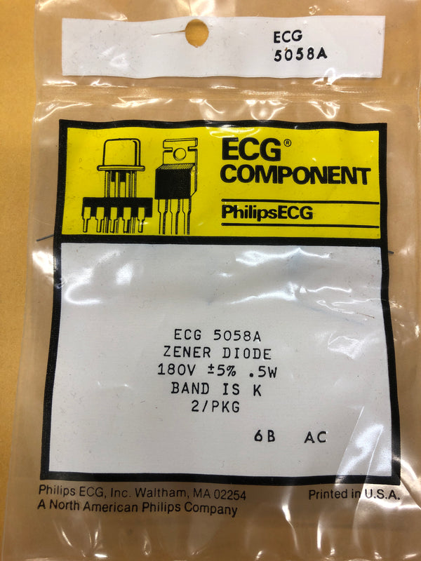 ECG5058A ZENER DIODE