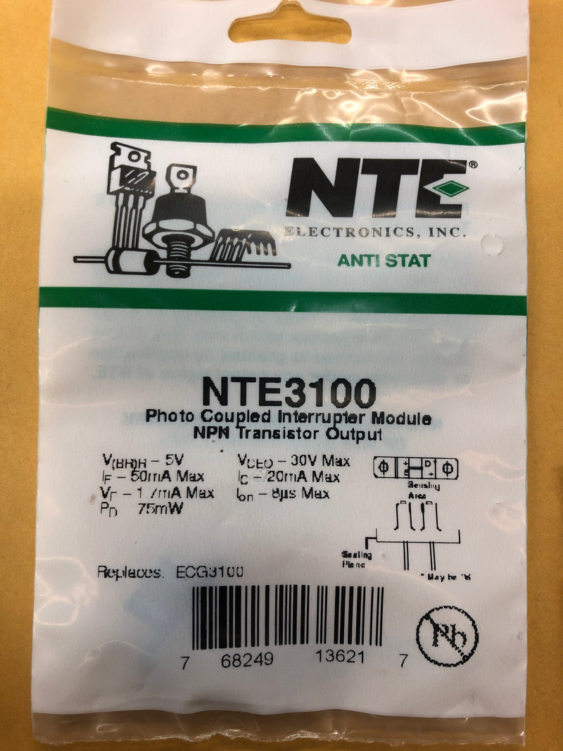 NTE3100 OPTO INTERRUPTER