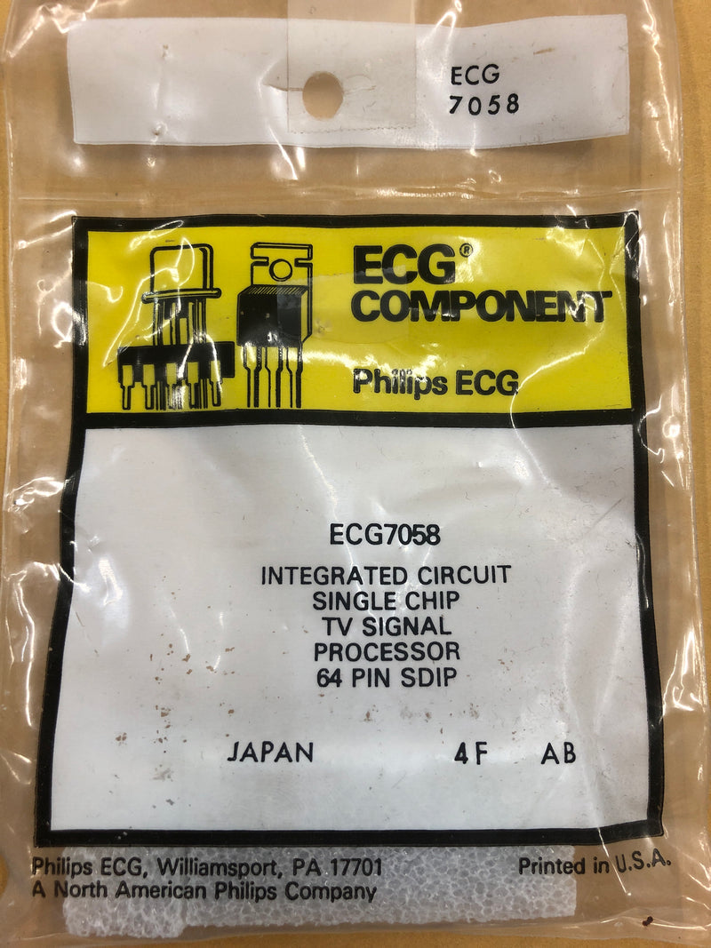 NTE/ECG 7058 INTEGRATED CIRCUIT