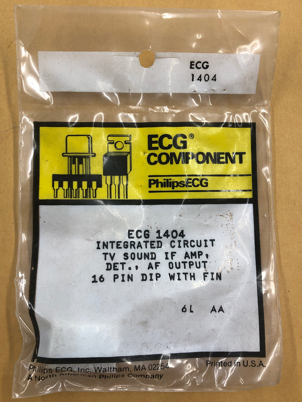 ECG1404 IC TV SOUND IF AMP DET