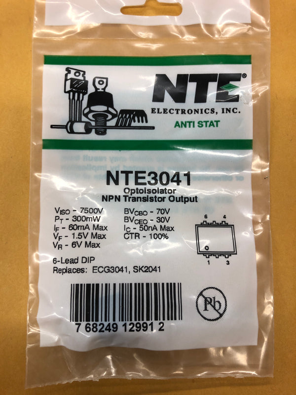 NTE3041 OPTOISOLATOR