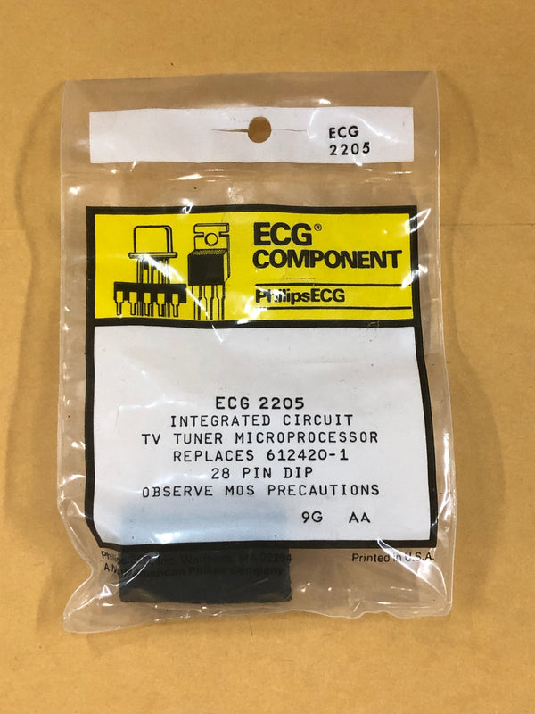 ECG2205 IC TV TUNER MICROPROCESSOR