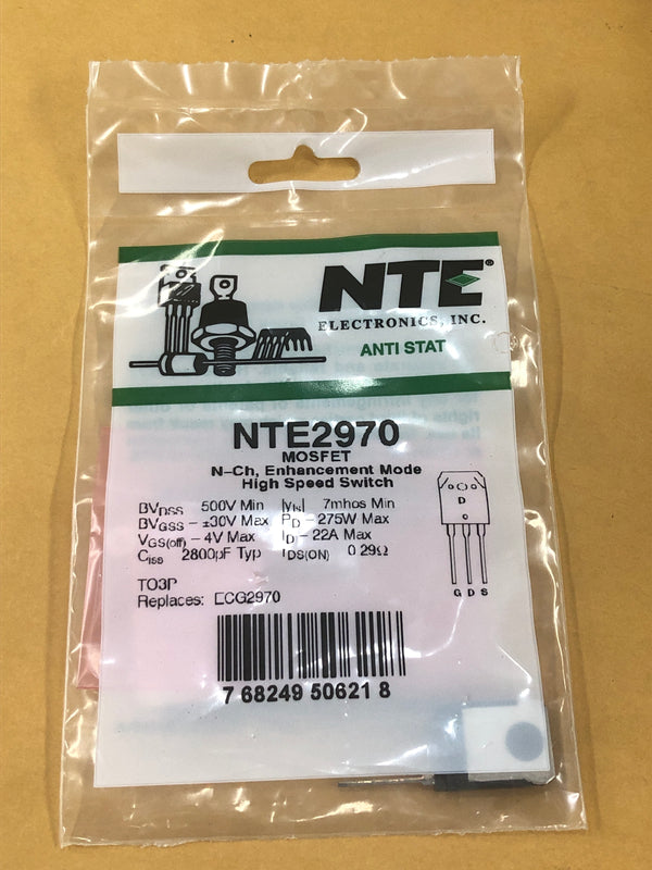 NTE2970 MOSFET CHAN ENHANCEMENT
