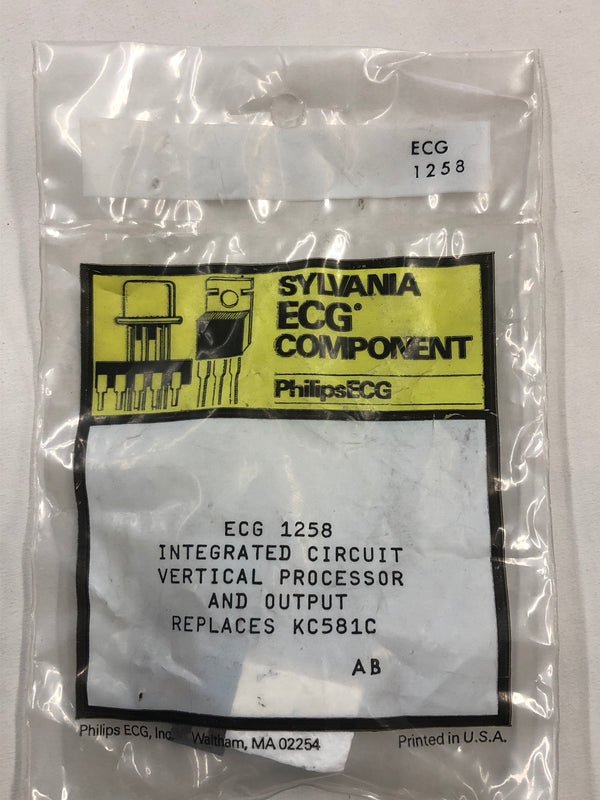 ECG1258 IC VERT HOLD OSC OUTPUT