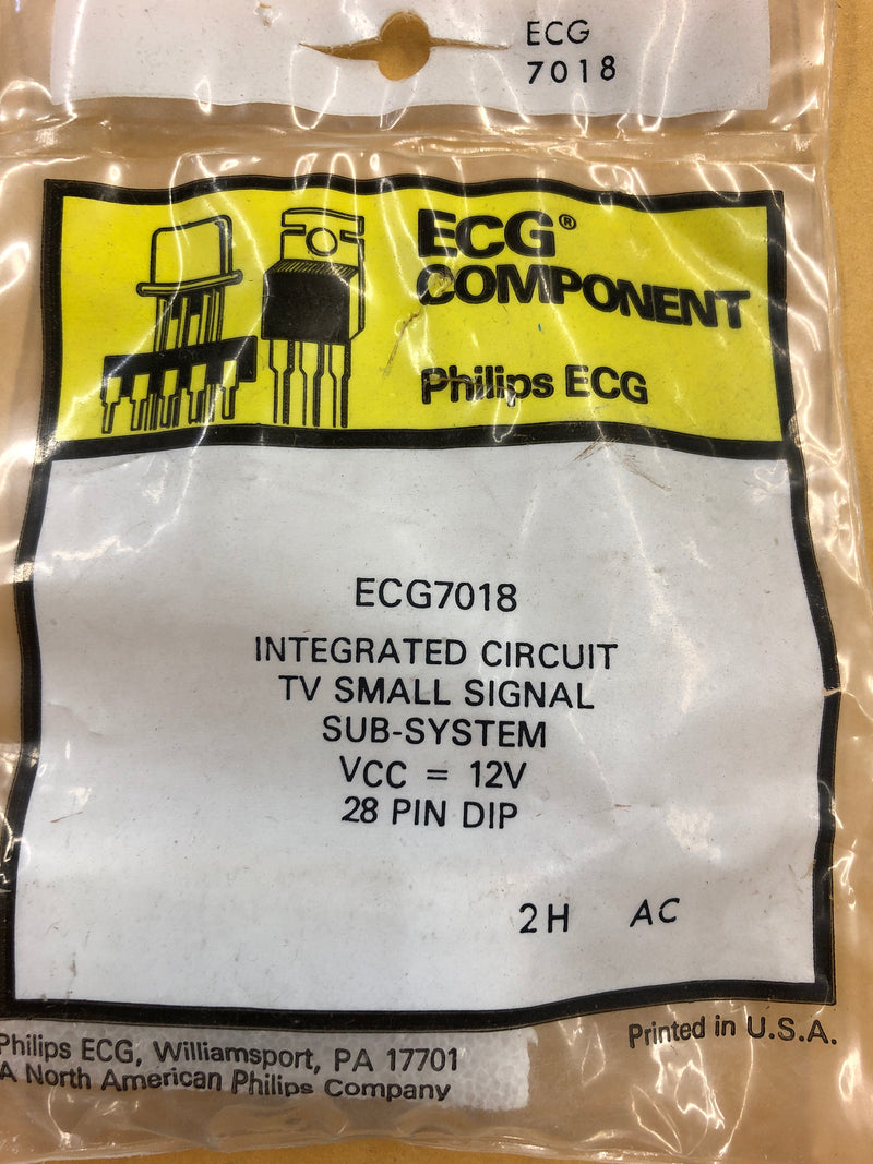 ECG7018 INTEGRATED CIRCUIT (NTE7018)