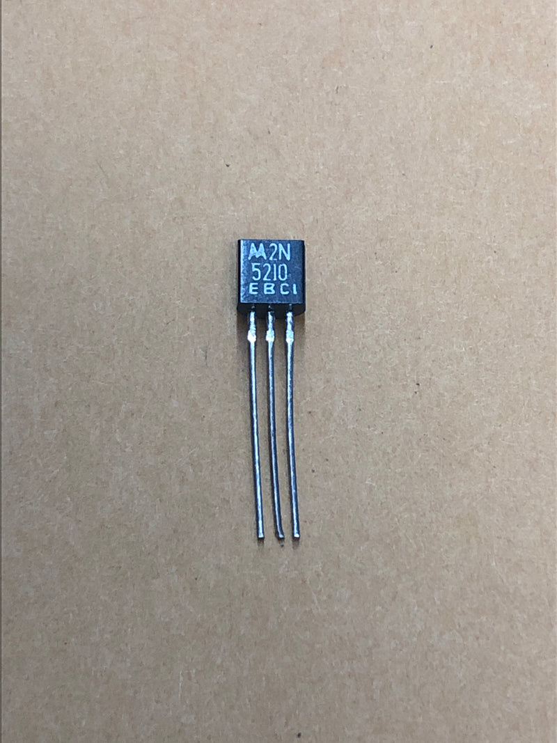 Silicon NPN transistor audio 2N5210 (123AP)