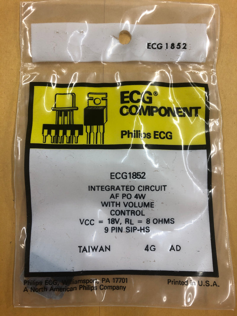 ECG1852 INTEGRATED CIRCUIT