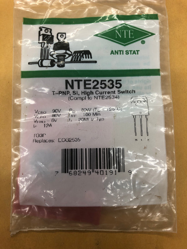 NTE2535 T PNP SI HI CURRENT SW