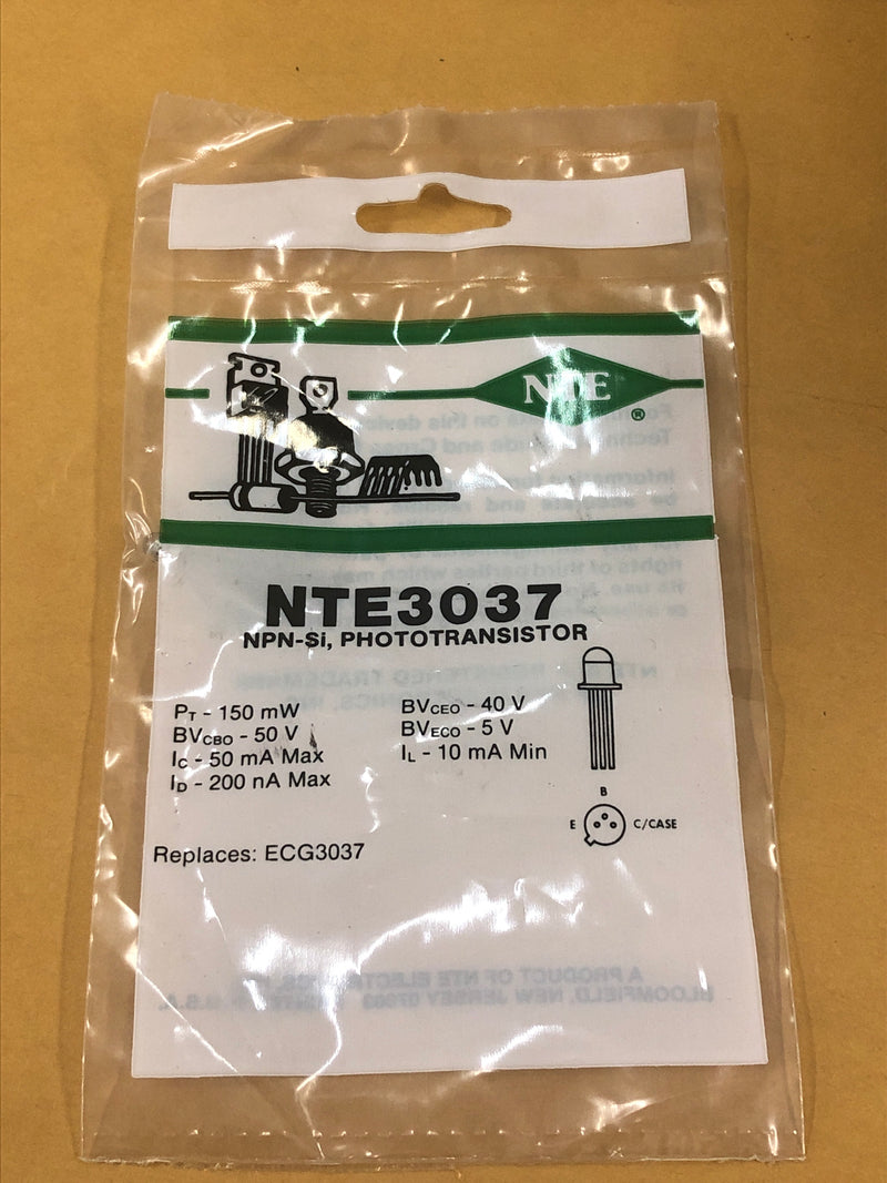 NTE3037 NPN SI PHOTOTRANS LT DET