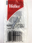 Weller PL113 (1/8") 0.13" x 3.30 mm Thread-on Tip for Standard & DI Line Heaters
