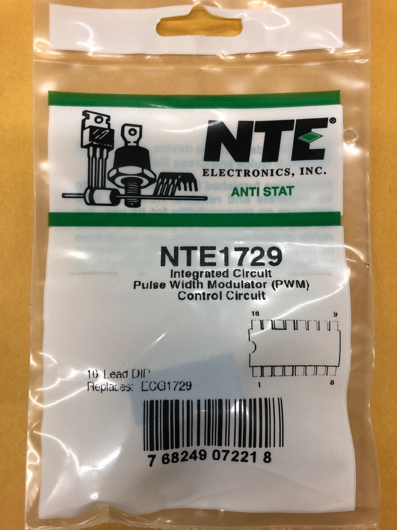 NTE1729 INTEGRATED CIRCUIT