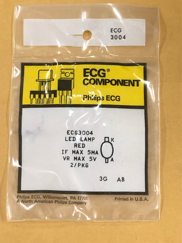 ECG3004 LED RED