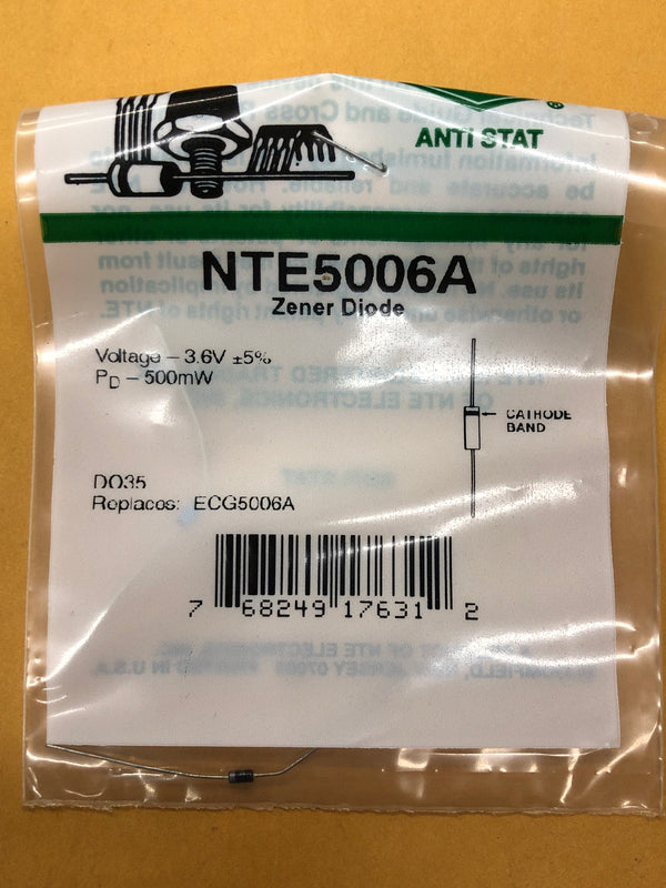 NTE5006A ZENER DIODE