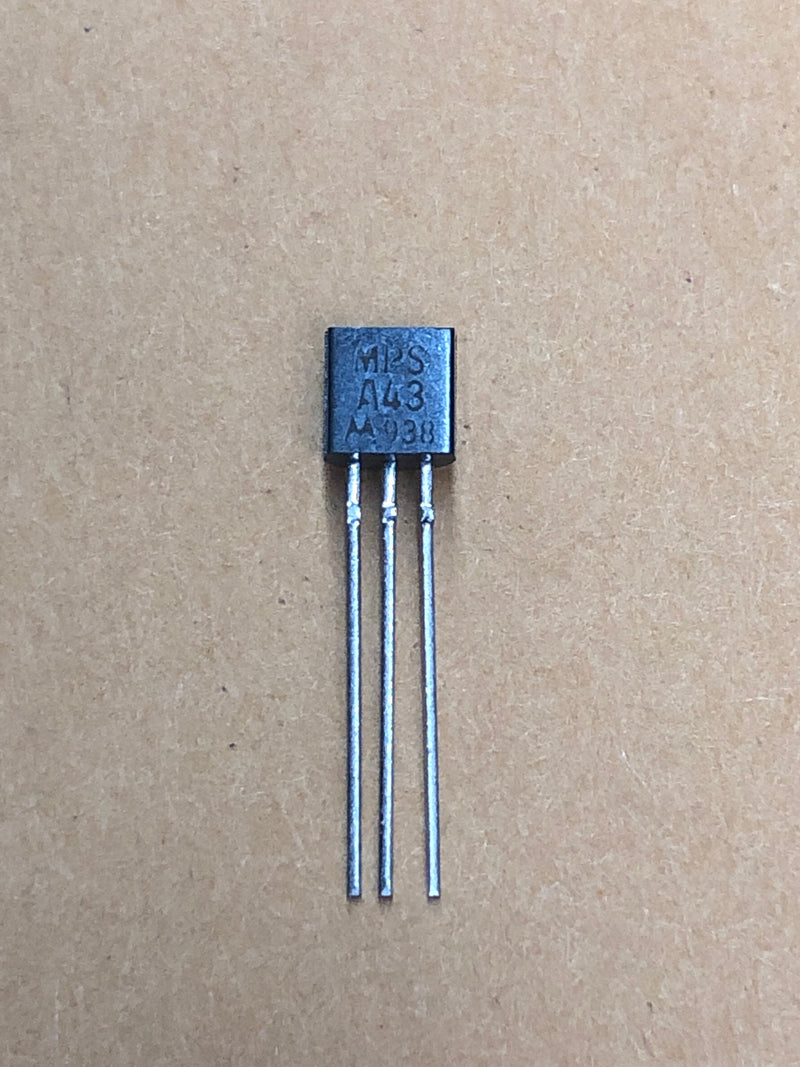 Silicon complementary transistor MPSA43 (287)