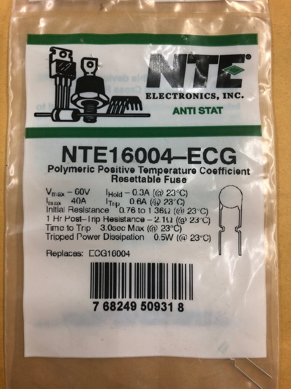 NTE16004-ECG POLYMERIC POSITIVE