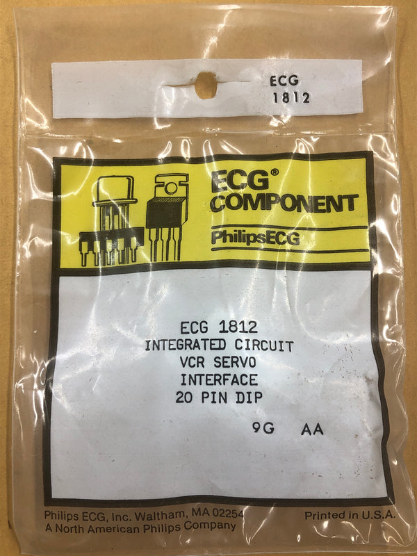 ECG1812 IC VCR CAPSTAN INTERFACE