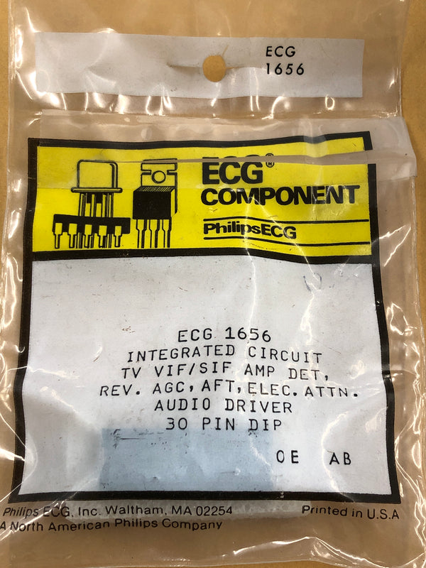 ECG1656 TV VIF AMPLIFIER DETECTOR AGC