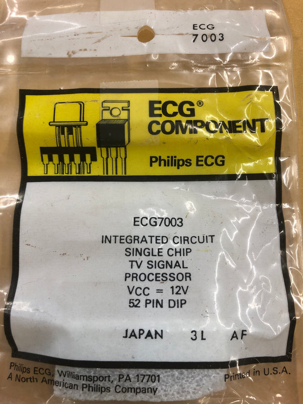 ECG7003 INTEGRATED CIRCUIT (NTE7003)