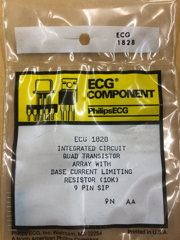 ECG1828 IC QUAD TRANS ARRAY