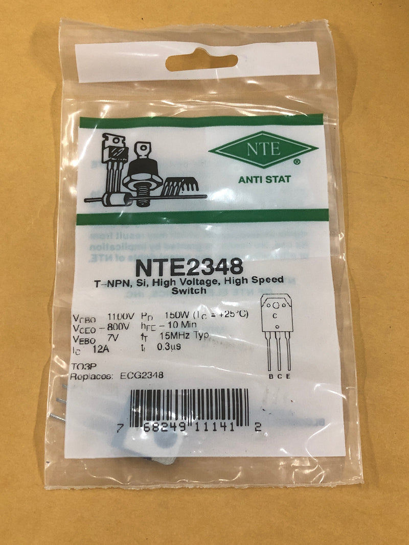 NTE2348 T NPN SI HI VLTG SPEED SW