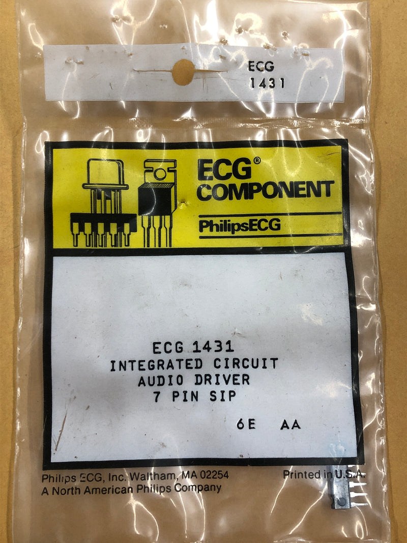 ECG1431 IC AUDIO DRIVER