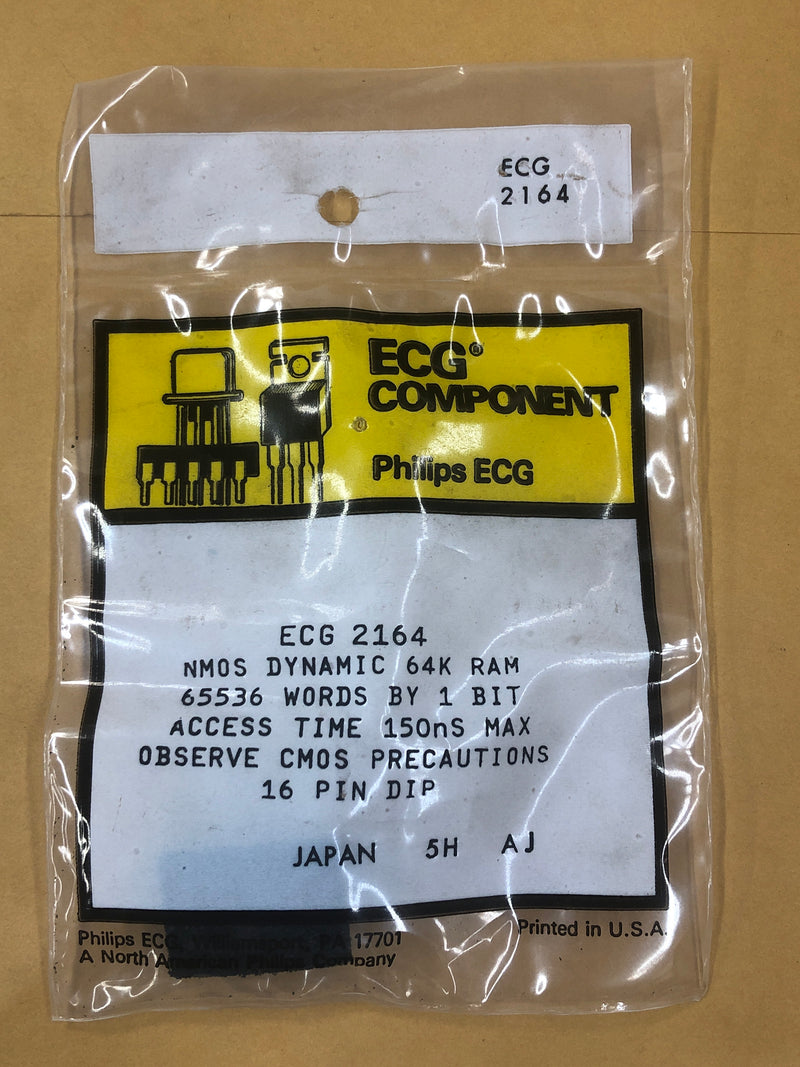 ECG2164 IC MOS DRAM