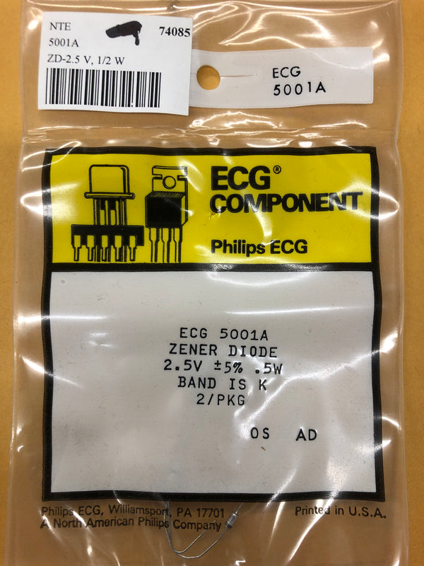 ECG5001A ZENER DIODE