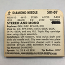 Pfanstiehl 501-D7 Diamond Needle