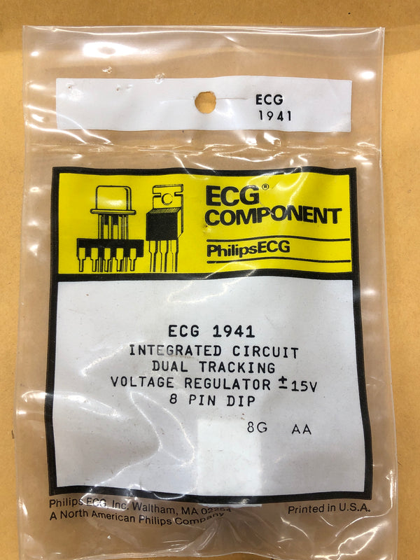 ECG1941 IC DUAL TRACKING VOLT REG