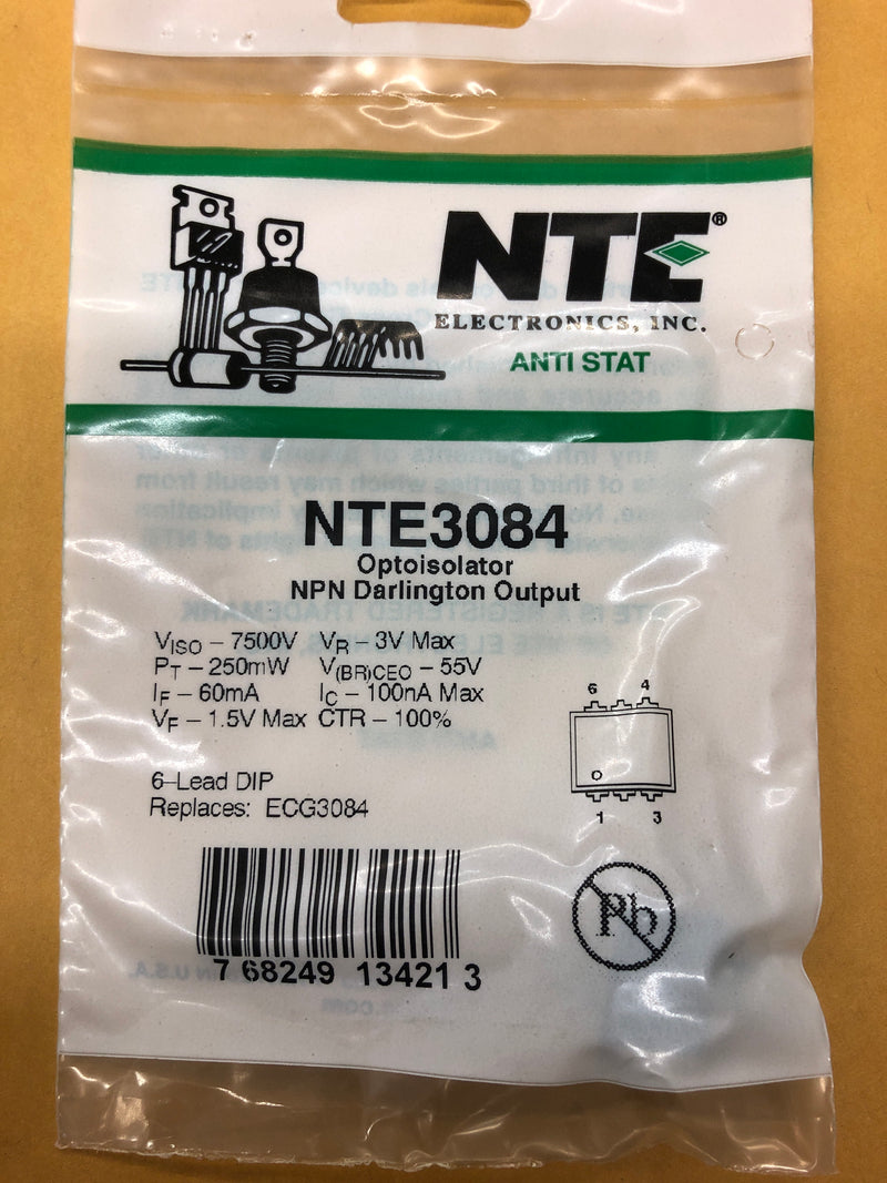 NTE3084 OPTOISOLATOR TRANS