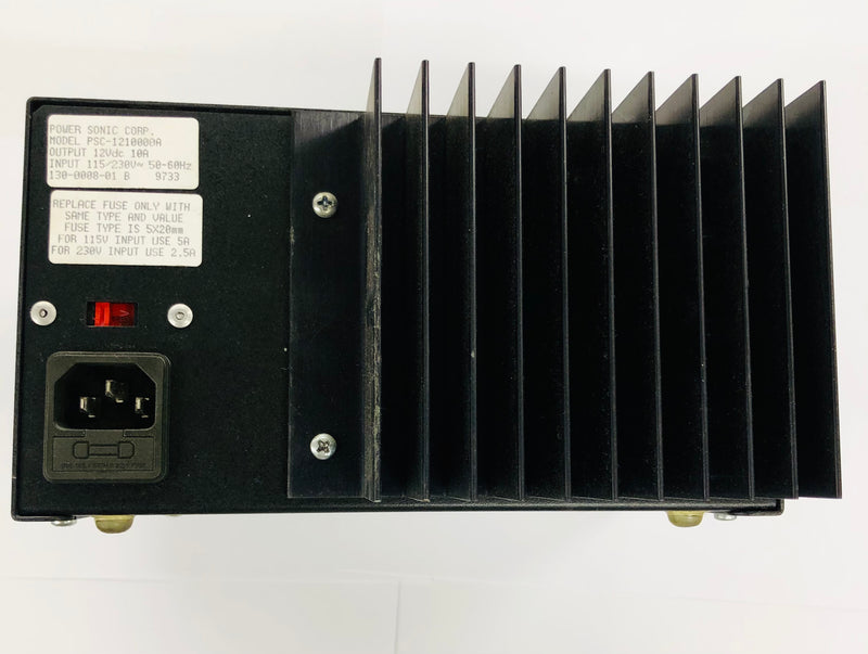 Power Sonic PSC-12-10 , SLA 12 Volt 10 Amp Automatic Battery Charger, PSC-1210000A