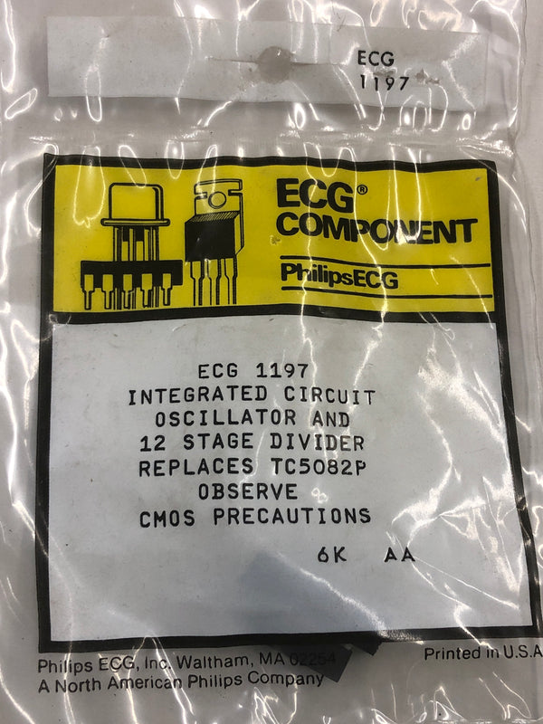 ECG1197 IC FREQ DIVIDER