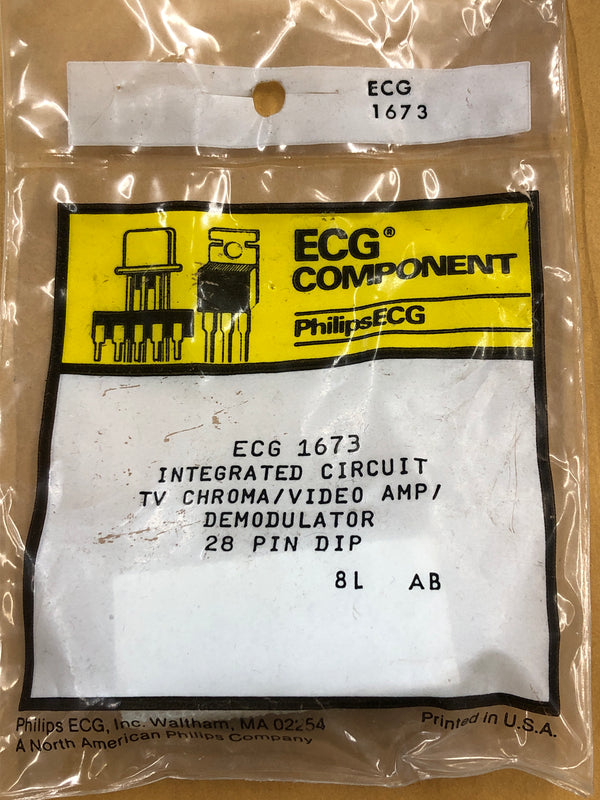 ECG1673 IC VIDEO CHROMA PROCESS