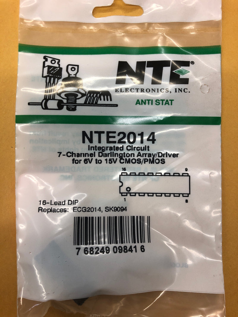 NTE2014 INTEGRATED CIRCUIT