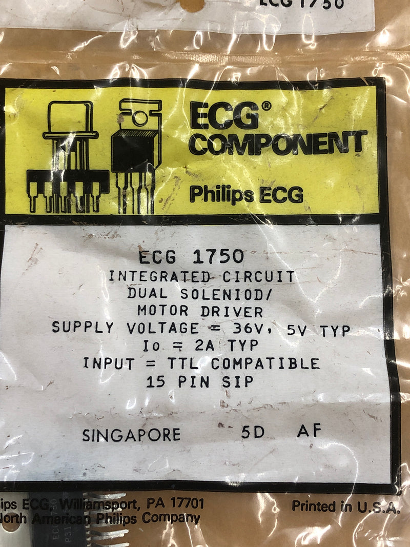 ECG1750 IC HAMMER STEPPER DR