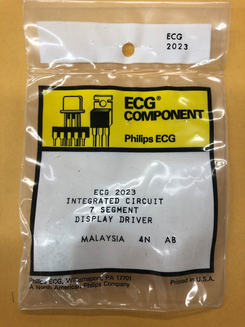 NTE/ECG 2023 INTEGRATED CIRCUIT