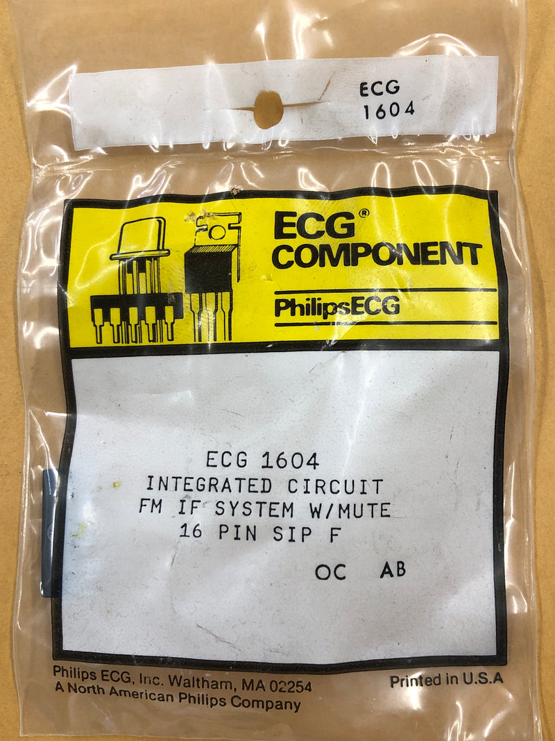 ECG1604 IC FM IF SYSTEM FOR AUTO