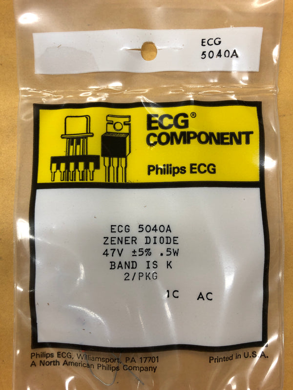 ECG5040A ZENER DIODE