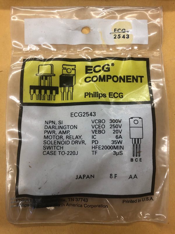 ECG2543 T NPN SI DARLINGTON