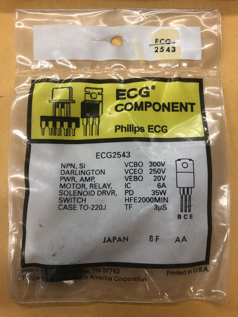 ECG2543 T NPN SI DARLINGTON