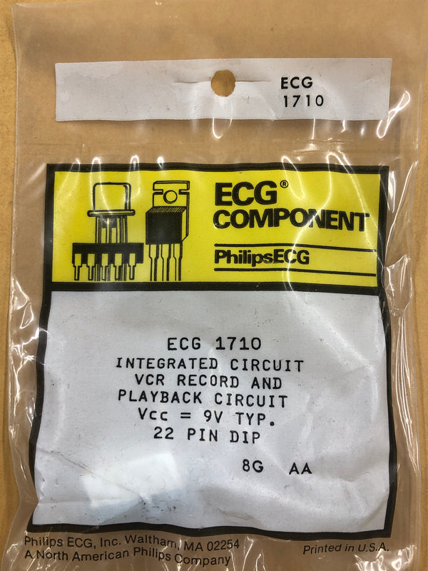 ECG1710 IC VCR REC PLAY CKT