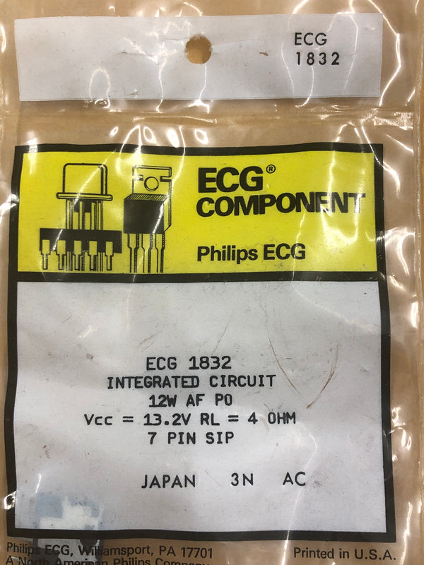 ECG1832 IC BLT AUDIO AMP