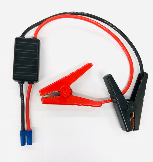 EC5 to Alligator Car Jumper Cable, EC5 Connector for 12V Portable Emergency