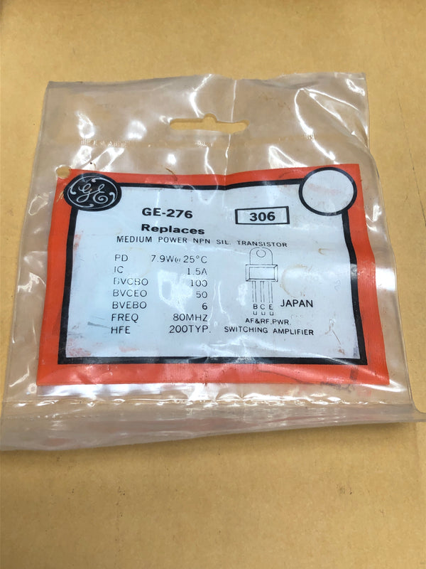 Silicon NPN transistor GE-276 (306)