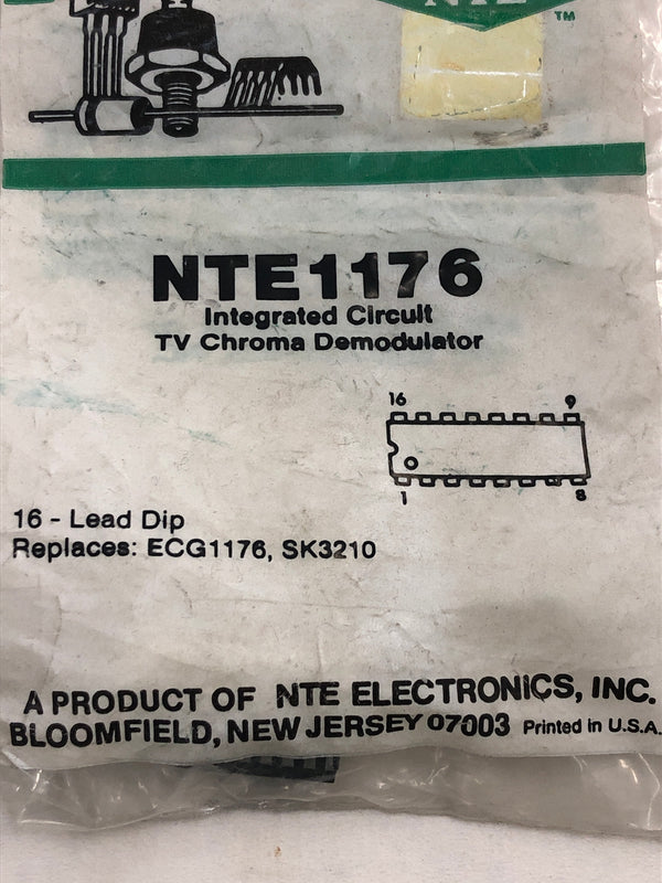 NTE1176 IC TV Chroma Demodulator