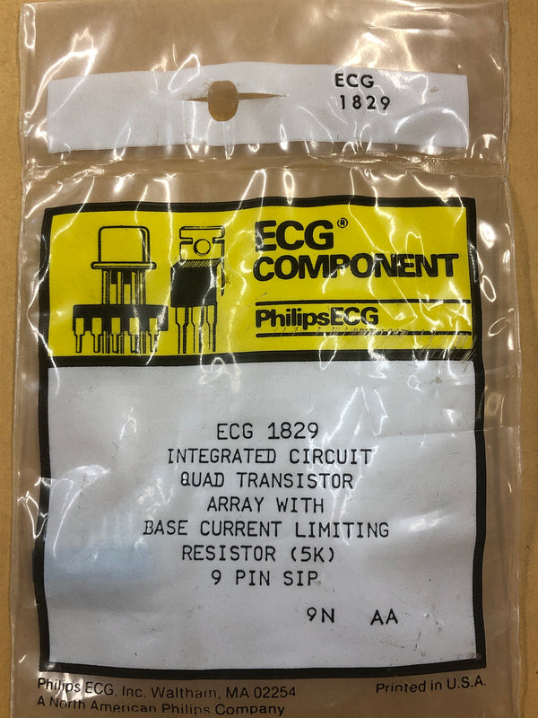 ECG1829 IC QUAD TRANS ARRAY