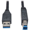 SuperSpeed 6FT USB A Male to USB B Male ~ 6' USB 3.0 Scanner or Data Cable