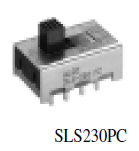 3 Position 250ma @125V PCB Slide SLS230PC