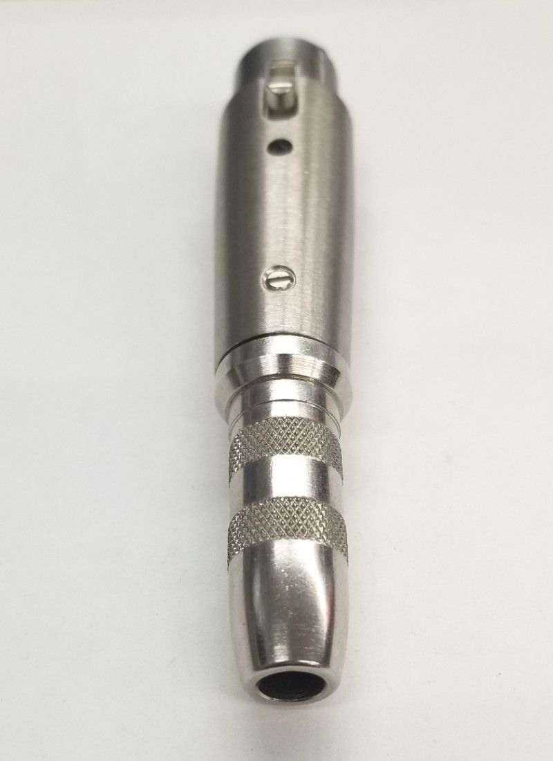 Switchcraft 383A, A3F XLR Audio Connector to 1/4" Phone Jack