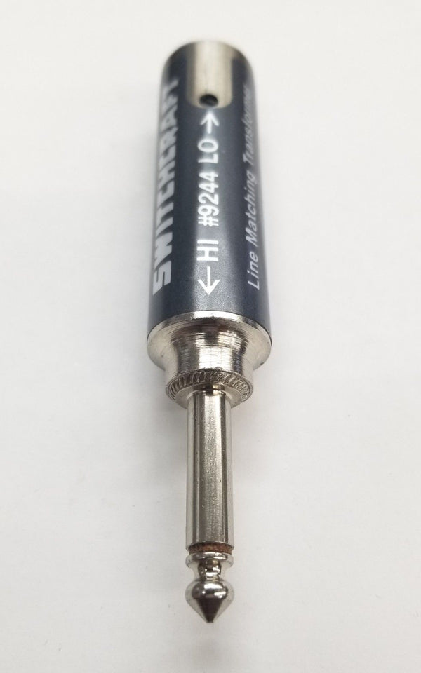 Switchcraft 9244, XLR Male to 1/4" Plug Adapter